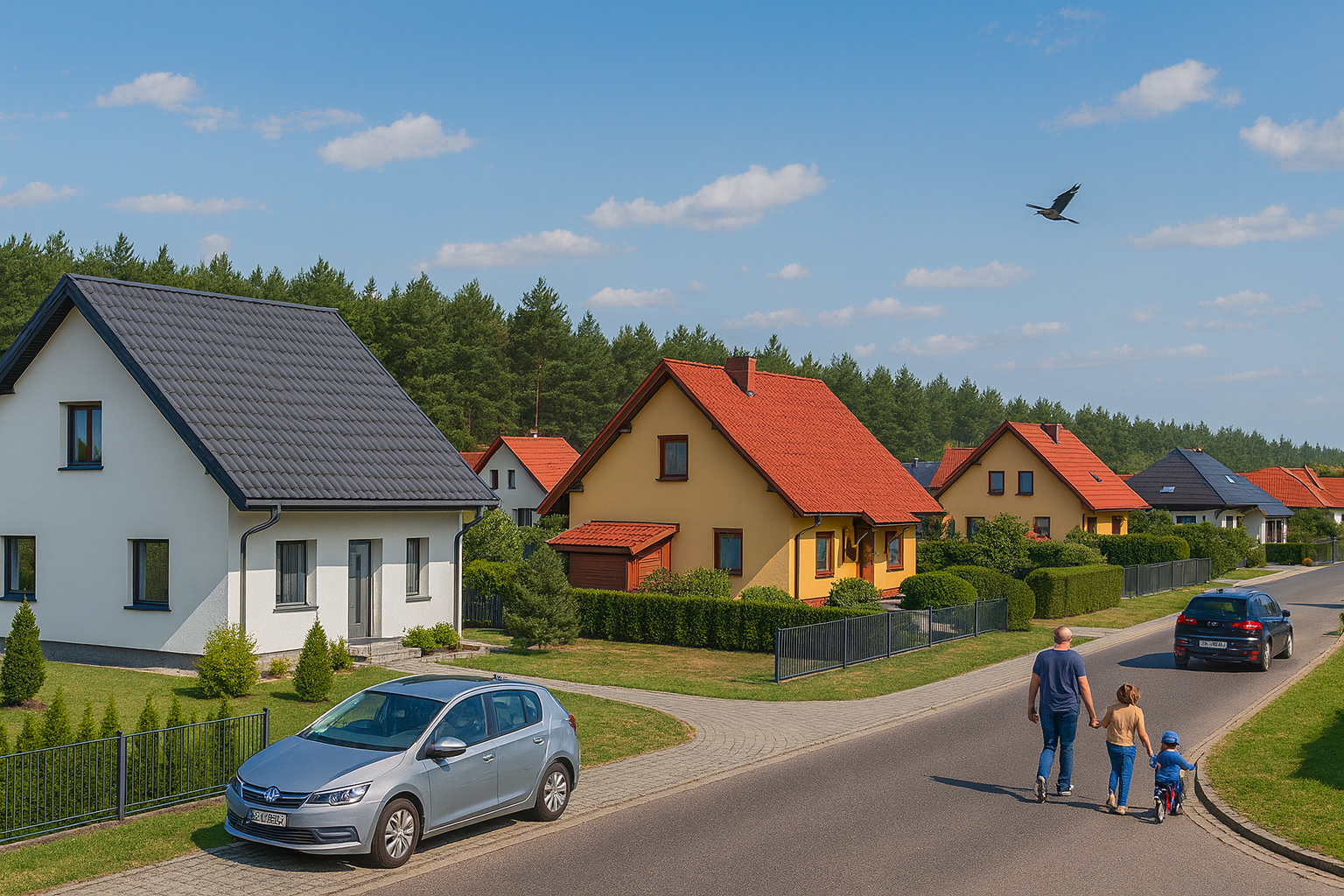 Osiedle Zawada k Piły - wizualizacja